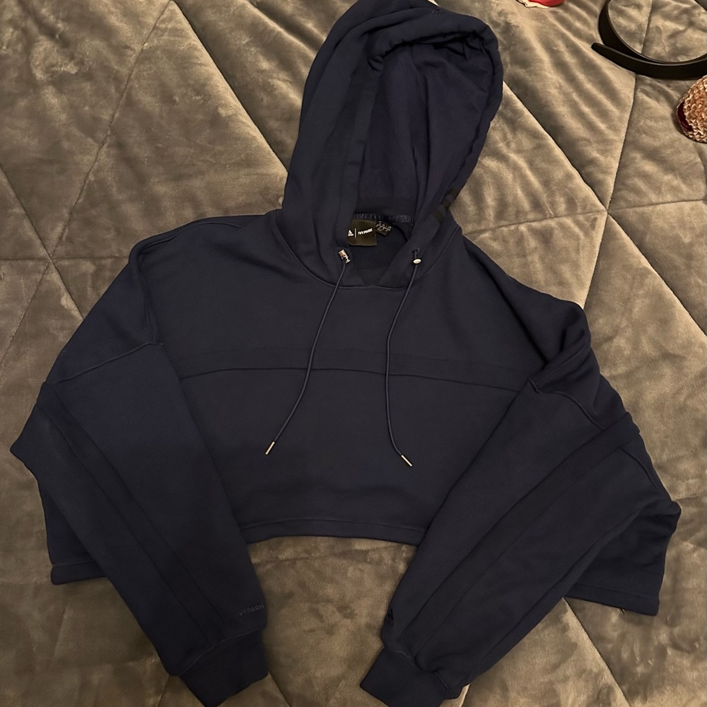 Ivy Park Adidas Navy Halls of Ivy Shrug